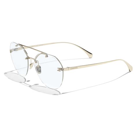 blue chanel modello|Pilot Blue Light Glasses Titanium Light Gold .